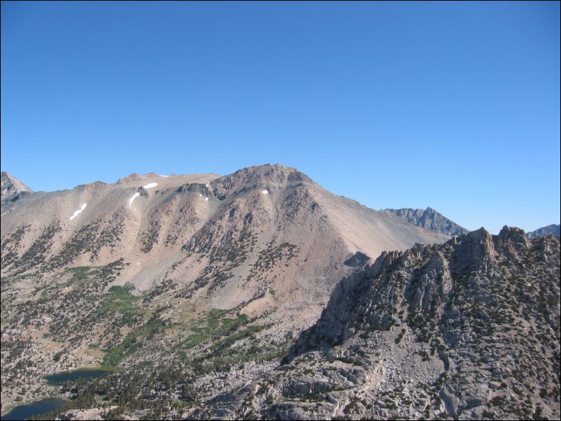 2005-08-13 Kearsarge Pinnacles (14) Mt Gould and K Pass
